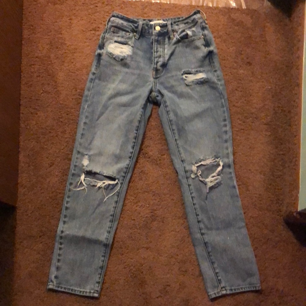 PacSun light wash straight leg jeans
